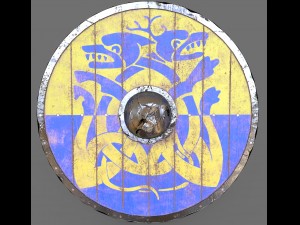 viking shield pack 3D मॉडल