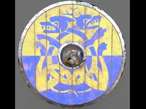 viking shield pack 3D Model