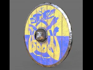 viking shield pack 3D Model