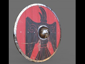 viking shield pack 3D मॉडल