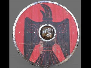 viking shield pack 3D Model