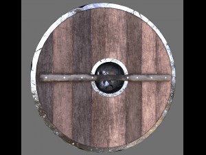 viking shield pack 3D मॉडल