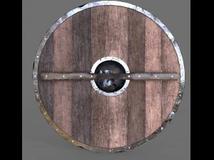 viking shield pack 3D Model