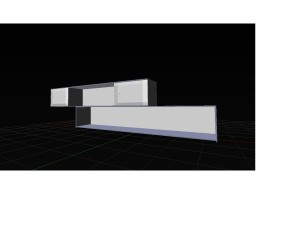 bookshelf Modello 3D