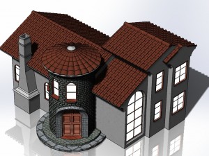house 3Dプリントモデル