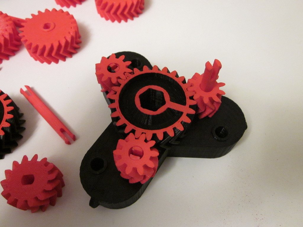 assorted gear collection 01 3D Print Model in Mechanical parts 3DExport