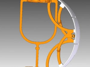 amp bulb lights lantern 3D Print Model