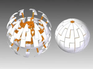 amp bulb lights lantern 3D Print Model
