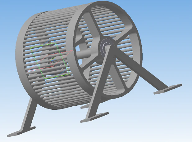 hamster wheel 3D Print Model .c4d .max .obj .3ds .fbx .stl .blend 