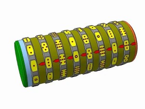 pencil case for pens 3D Print Model