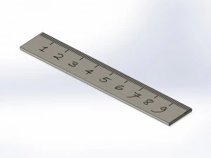 linea Modello di stampa 3D