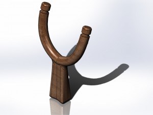 slingshot Modelo de Impressão 3D