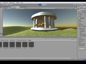 tholos temple low poly 3D Model