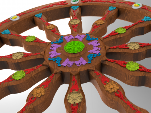 sicilian cart Modelo 3D