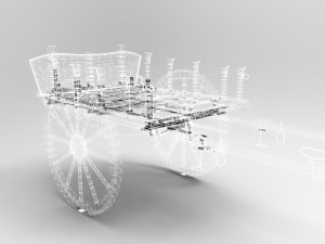 sicilian cart Modelo 3D