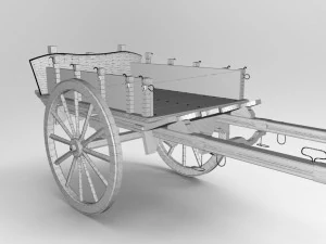 sicilian cart 3D Model