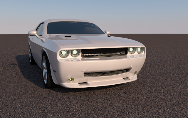 dodge challenger Modelo 3D .c4d .max .obj .3ds .fbx .stl .blend 