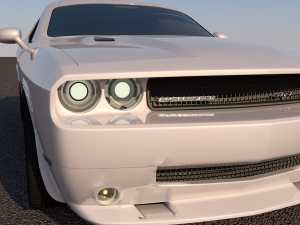 dodge challenger Modelo 3D