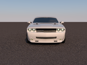 dodge challenger Modelo 3D