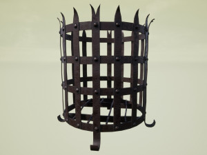 medieval brazier 3D Model