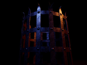 medieval brazier 3D Model