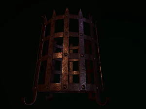 brasier m&eacute;di&eacute;val Modèle 3D