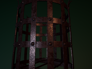 medieval brazier 3D Model
