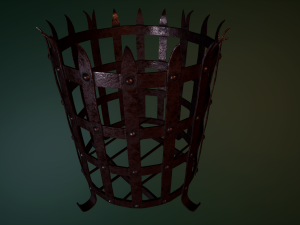 medieval brazier 3D Model