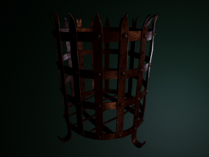 medieval brazier 3D Model