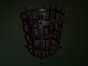 medieval brazier 3D Model