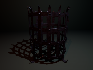 medieval brazier 3D Model