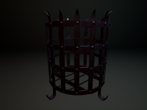 medieval brazier 3D Model