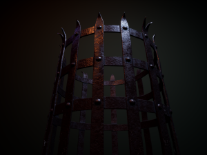 medieval brazier 3D Model