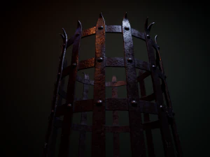 brasier m&eacute;di&eacute;val Modèle 3D