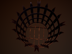 medieval brazier 3D Model
