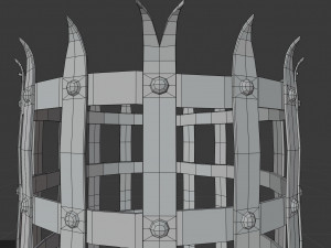 medieval brazier 3D Model