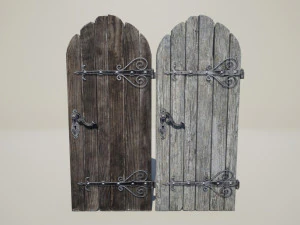 medieval doors 3D Model