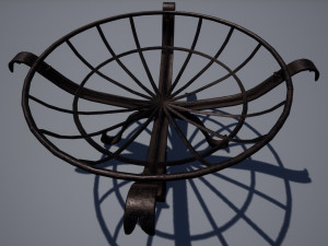 ancient brazier Modello 3D