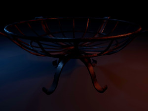 ancient brazier Modello 3D