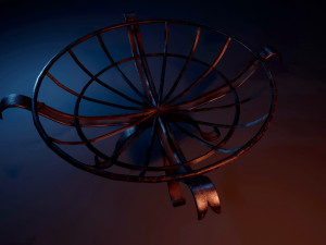 ancient brazier Modello 3D