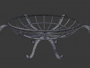 ancient brazier Modello 3D