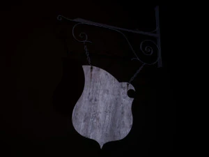 signe m&eacute;di&eacute;val Modèle 3D