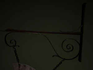 signe m&eacute;di&eacute;val Modèle 3D