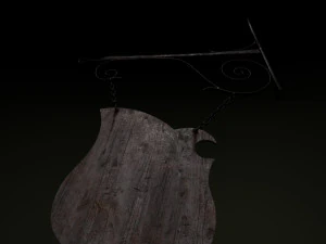 signe m&eacute;di&eacute;val Modèle 3D