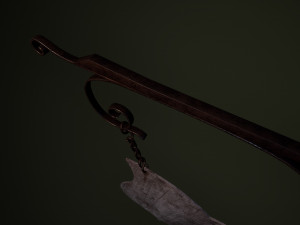 medieval sign 3D 模型