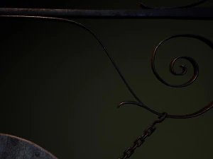 signe m&eacute;di&eacute;val Modèle 3D