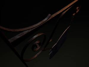 signe m&eacute;di&eacute;val Modèle 3D