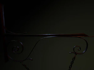 signe m&eacute;di&eacute;val Modèle 3D