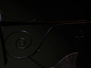 signe m&eacute;di&eacute;val Modèle 3D