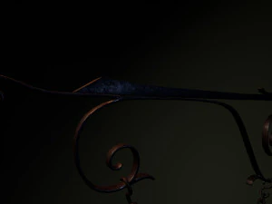 signe m&eacute;di&eacute;val Modèle 3D